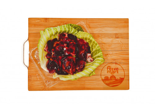 Заказать «Шашлык из свиной вырезки барбекю» за 890 руб. 1000 г. в Москве