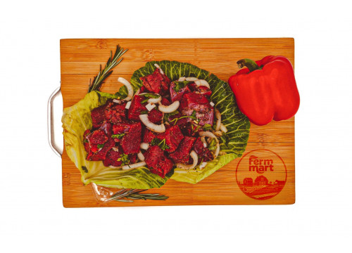 Заказать «Шашлык из говяжьей мякоти классический» за 1190 руб. 1000 г. в Москве