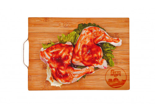 Заказать «Шашлык из куриных окорочков в остром маринаде» за 590 руб. 1000 г. в Москве