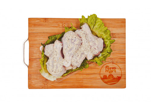 Заказать «Шашлык из куриных голеней в чесночном маринаде» за 590 руб. 1000 г. в Москве