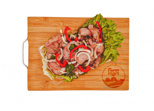 Заказать «Шашлык из филе грудки индейки классический» за 890 руб. 1000 г. в Москве