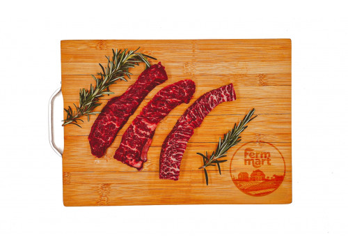 Заказать «Стейк Три тип травяного откорма» за 1495 руб. 500 г. в Москве