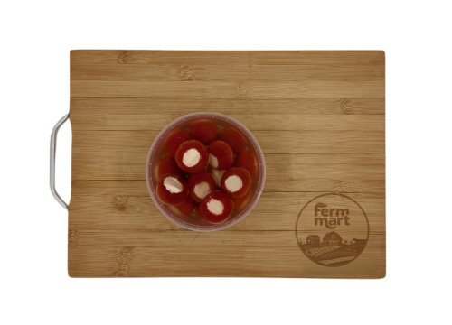 Заказать «Красные перчики фаршированные сыром» за 790 руб. 400 г. в Москве