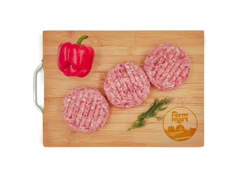 Заказать «Котлеты для бургера телячьи» за 690 руб. 500 г. в Москве