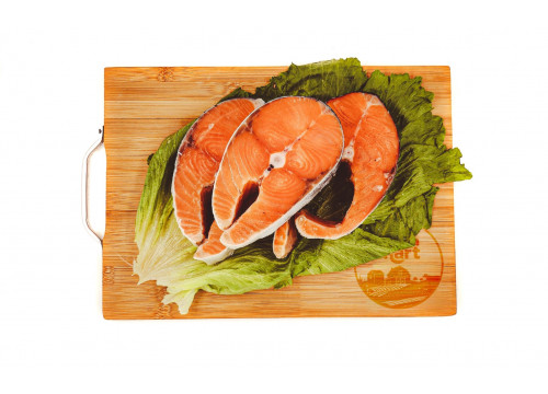 Заказать «Стейки семги» за 1650 руб. 500 г. в Москве