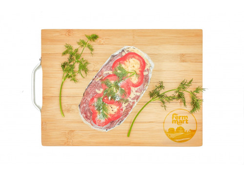 Заказать «Говяжий рулет с перцем» за 990 руб. 1000 г. в Москве